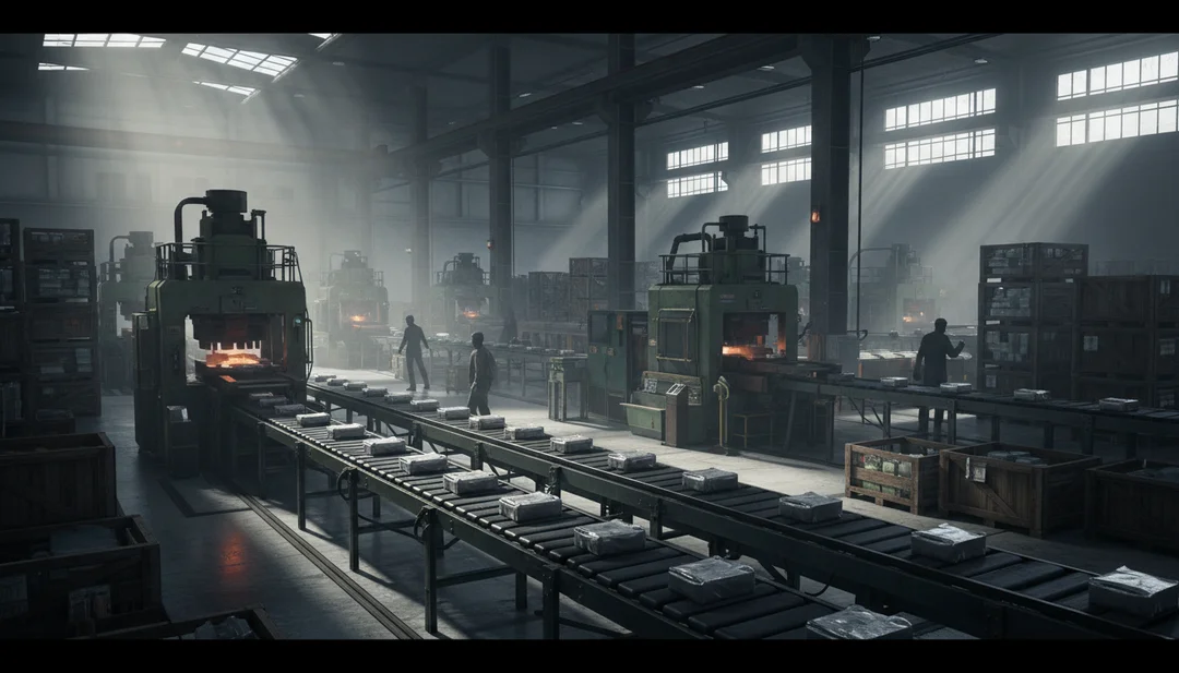 Production chain setup